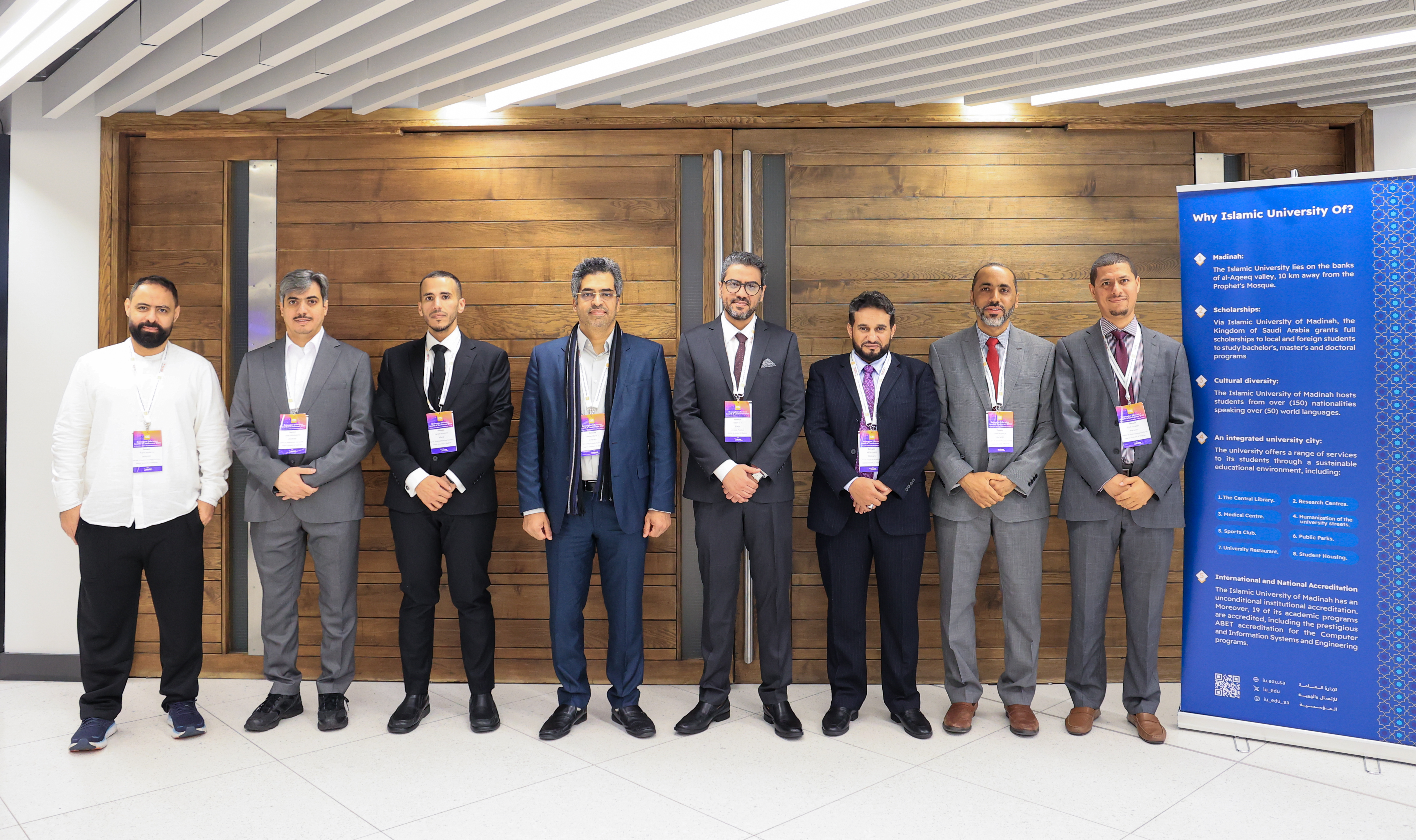 الجامعة الإسلامية تشارك في مؤتمر QS في لندن